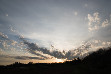 Sky and clouds of dreams