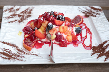 Fruit mousse