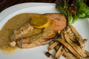Salmon stake