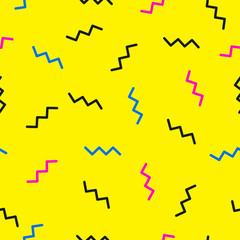  seamless patterns in style of 80s