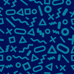 Trendy blue background