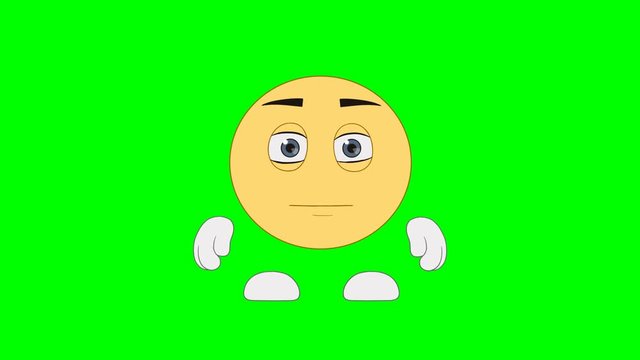 Emoticon giving a double thumbs-up