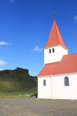 Fototapeta premium ヴィークの教会