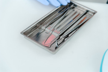Stomatology. Dental office. Operating equipment
