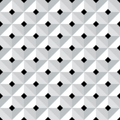 Seamless 3d geometric pattern.
