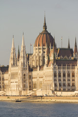 Obraz premium Hungarian Parliament Building in Budapest