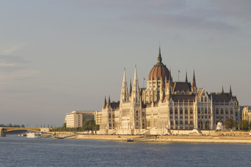 Obraz premium Hungarian Parliament Building in Budapest
