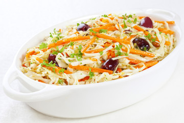 Coleslaw with Olives