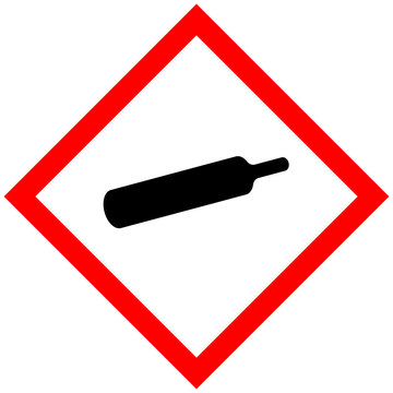 GHS04 Gasflasche