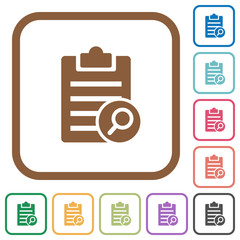 Find note simple icons