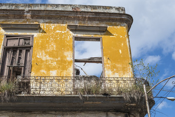 Ruined house