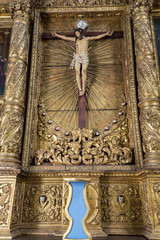 The Cathedral of Our Lady of the Assumption interior in Funchal, Madeira island, Portugal