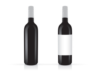 wine for your design and logo Mock Up Vector EPS10