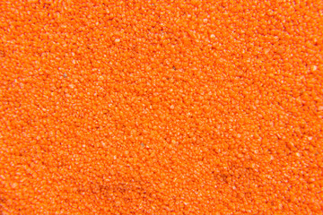 Background of colored sand closeup