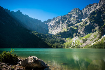 Fototapeta na wymiar Tatra Mountains - Morskie Oko