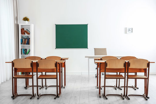 School Classroom Interior