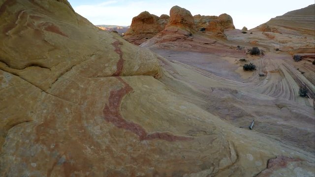 Hiking in Coyote Buttes North, The Wave