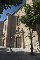 Fototapeta na wymiar Salamanca (Spain): Convento de la Anunciacion, historic church