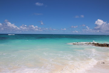 Fototapeta na wymiar Anse Boudin Beach, Praslin Island, Seychelles, Indian Ocean, Africa