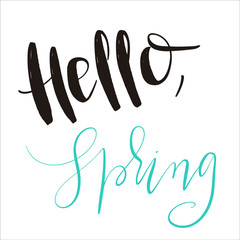 spring lettering phrases