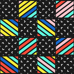 Fototapeta premium Colorful bright seamless pattern