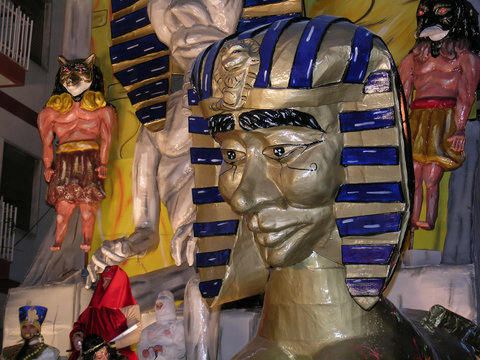 Carro allegorico carnevale di Massafra (Taranto)