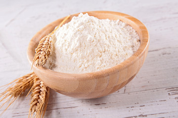 bowl of flour