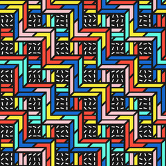 Colorful bright seamless pattern