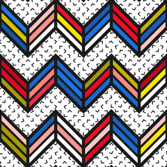 Colorful bright seamless pattern