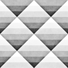 Seamless Gradient Rhombus Grid Pattern. Abstract Geometric Background Design