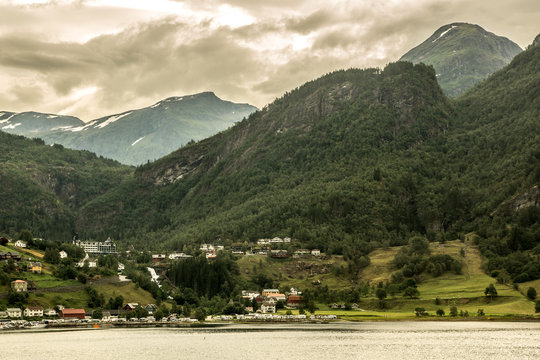 Mit dem Wohnmobil durch Norwegen - Geiranger Fjord