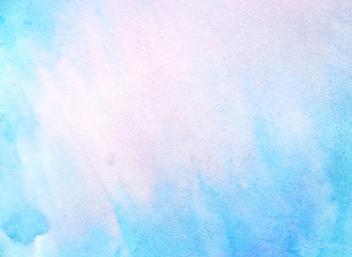 abstract blue watercolor paper