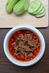 Chilli paste Thai food, very delicious.