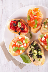 assorted sandwich toast