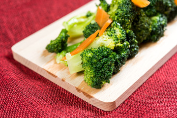 Handmade cauliflower vegetables on table