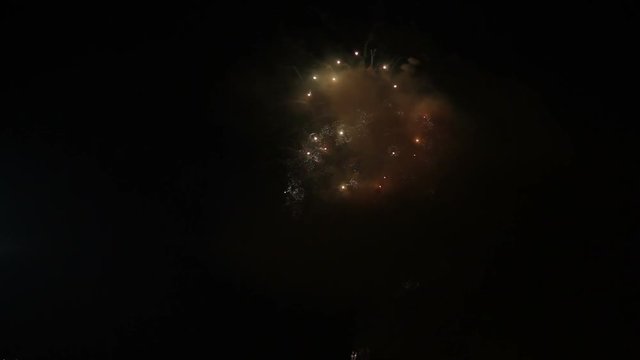 Beautiful fireworks festival