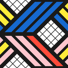 Colorful bright seamless pattern