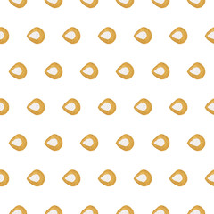 Watercolor seamless pattern in Indonesian fabric style