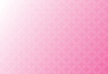 Abstract vector background pink and white business of overlap circles beautiful.