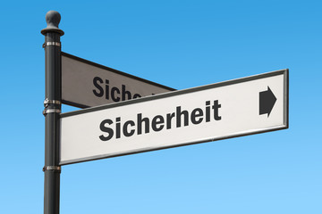 Schild 175 - Sicherheit