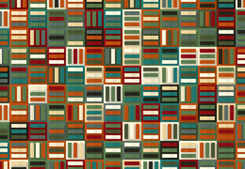 フラットデザイン　背景　模様