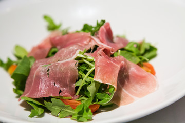Arugula and Carpaccio Salad