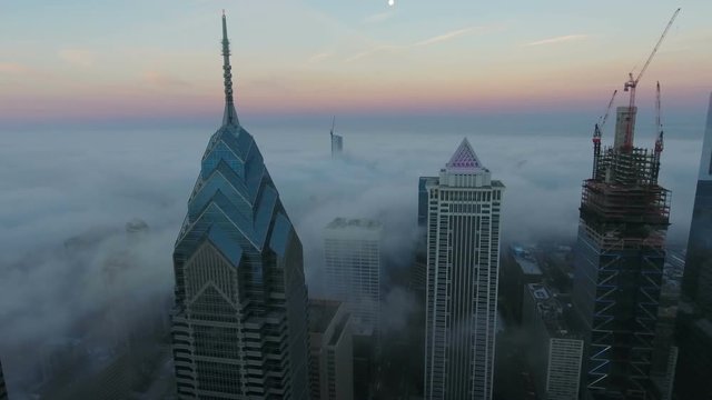 Aerial Pennsylvania Philadelphia September 2016 4K