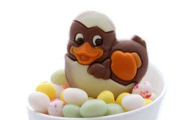 poussin en chocolat © helenedevun