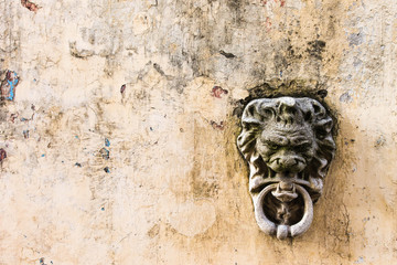 Stone Fountain Detail