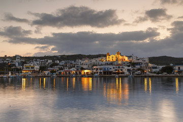Fototapeta premium Village of Lipsi island in Dodecanese, Greece.