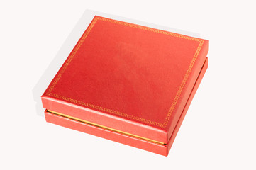 red square box isolated