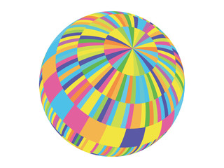 Obraz premium 球体 配色 デザイン