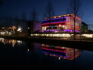 Reflexion at night