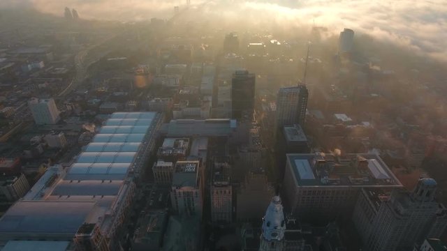 Aerial Pennsylvania Philadelphia September 2016 4K